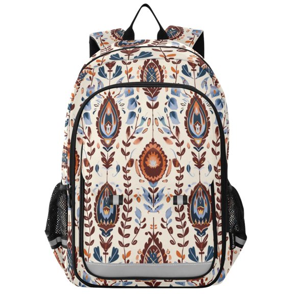 ALAZA Ethnic Boho Totem Pattern Laptop Backpack Purse Travel Bag Casual School Bookbag Rucksack for Women Men