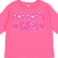 thumbnail image 4 of Inktastic Pop Pop's Girl Girls Long Sleeve Toddler T-Shirt, 4 of 5