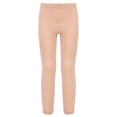 thumbnail image 5 of CHICTRY Kids Girls Thermal Underwear Long Sleeve Base Layer Tops with Pantyhose Ballet Gym Outfit Nude B 6, 5 of 7
