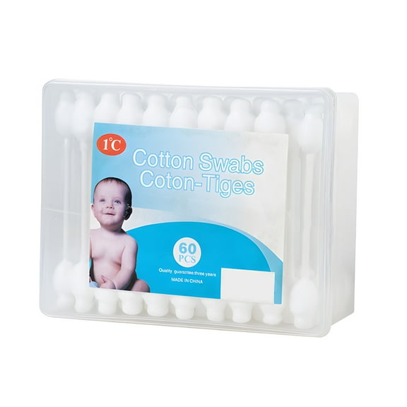 RAGUPEL Cotton Swabs,Sanitized Baby Ear Cleaner,Multi-Use Safety Swabs,Soft Cotton Swabs for Sensitive Skin