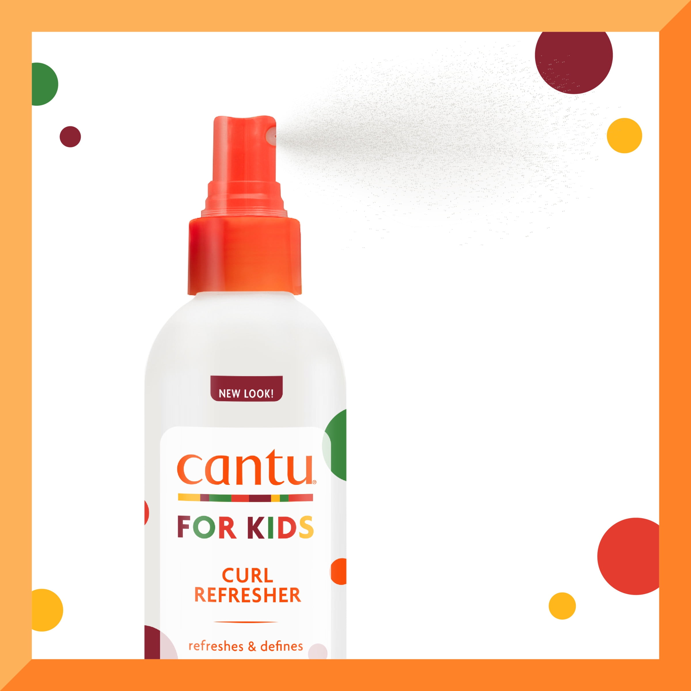 (2 pack) Cantu Care for Kids Curl Refresher with Shea Butter, 8 fl oz