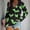 008 Green, variant on Oplxuo Halloween Costumes for Women Long Sleeve V-Neck Casual Shirts Loose Fit Basic Pullover Funny Holiday Tees