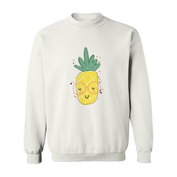 Happy Pineapple! Sweatshirt Women -Image by Shutterstock, Female 5X-Large