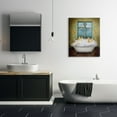 thumbnail image 2 of Ducks Bathing Tub Ocean View Animals & Insects Graphic Art Gallery Wrapped Canvas Print Wall Art, 2 of 7