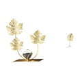 thumbnail image 1 of Estatua de figura,Estatuas de hojas y flores de metal,esculturas decorativas,Figuras decorativas para el hogar,para estante,mesa o vitrina.,Escultura de hoja,Estatua de hoja de metal,escultura, 1 of 8