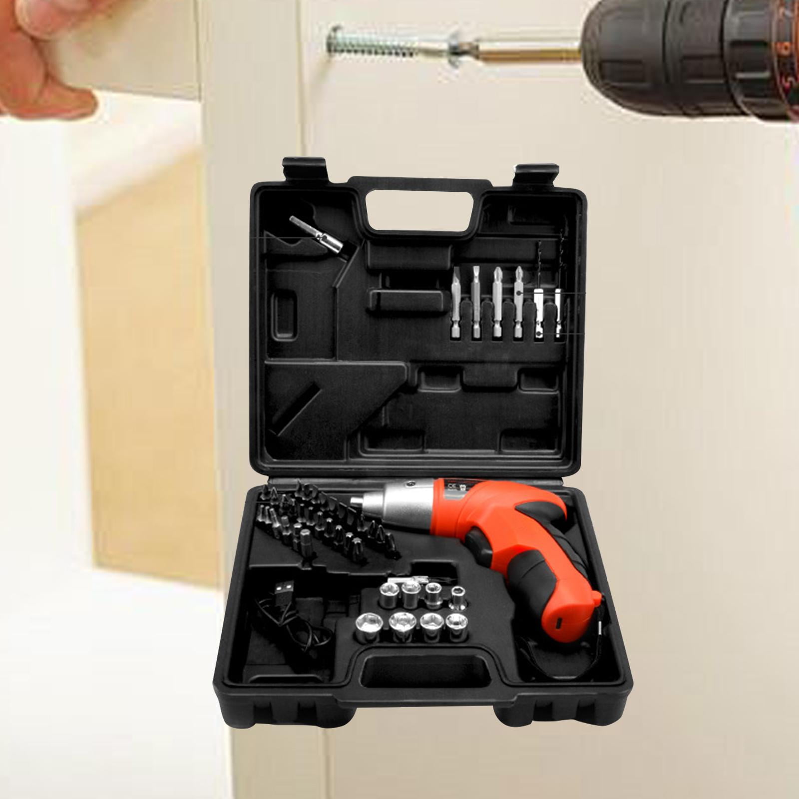 figatia Portable Screwdriver Set Cordless Electric Screwdriver 3.6V Home DIY Sturdy Rechargeable Precision Screwdriver Set