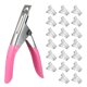 thumbnail image 1 of Clip de puntas de uñas de 20 piezas Clips de uñas de extensión de construcción rápida falsos TFixol  Conjunto de clips, 1 of 7