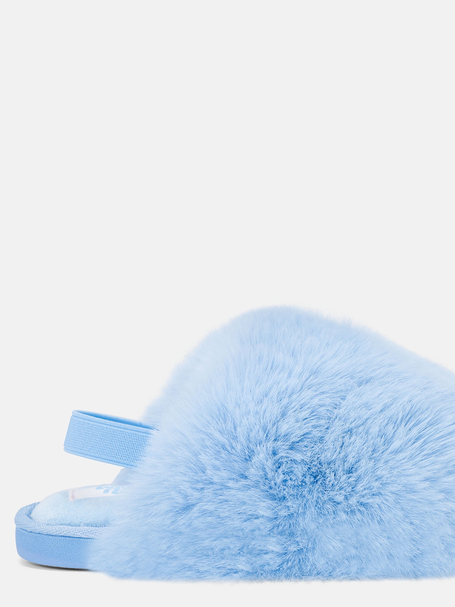Wonder Nation Toddler, Little & Big Girls Faux Fur Puff Slippers
