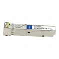 thumbnail image 3 of AddOn Rad SFP-10B Compatible SFP Transceiver - SFP (mini-GBIC) transceiver module (equivalent to: RAD SFP-10B) - 100Mb LAN - 100Base-BX - LC single-mode - up to 12.4 miles - 1550 (TX) / 1310 (RX) nm, 3 of 6