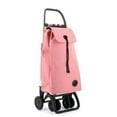 thumbnail image 3 of ROLSER I-Max Tweed 4 Wheel 2 Swivelling Foldable Shopping Trolley - Gray, 3 of 5