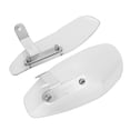 thumbnail image 4 of 10mm/0.4in Universal Motorcycle Hand Guard Wind Deflector Protector Fit for HondaTransparent, 4 of 5