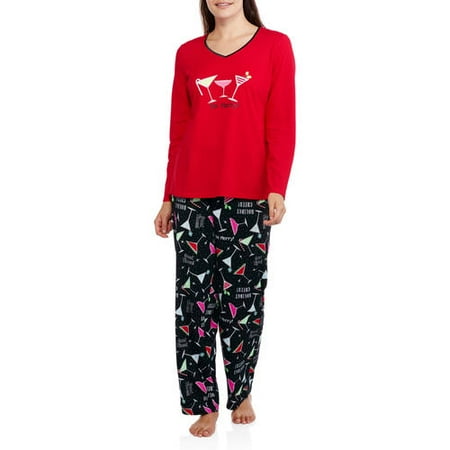 secret treasures women 39 s holiday knit pajama top and womens christmas pajamas pants