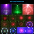thumbnail image 2 of amdohai LED Projection Light Stage Lamp with U-Shape Handle Music Activated DMX512 Control, 2 of 8