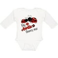 thumbnail image 3 of Inktastic My Auntie Loves Me with Cute Lady Bugs Boys or Girls Long Sleeve Baby Bodysuit, 3 of 5