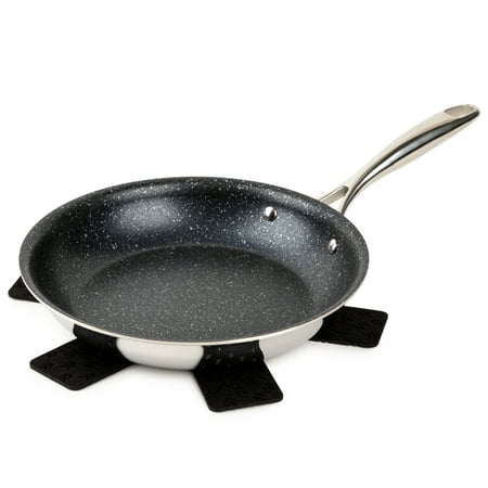 Thyme & Table Non-Stick 10 Inch Fry Pan Tri-Ply Stainless Steel – BrickSeek