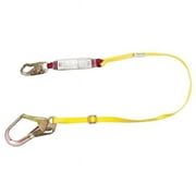 Msa 454-10088260 Sure-Stop Web Energy-Absorbing Lanyard - Adjustable Single-Leg