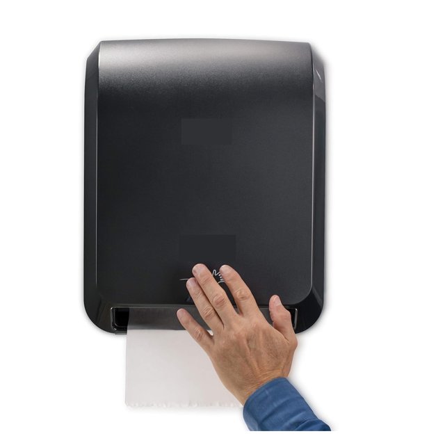 8" High-Capacity Automated Touchless Paper Towel Dispenser Black ,Easy to Use