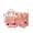Rose, variante sur Ensemble de 3 Pcs Sac à Dos Bandoulière et Trousse, Sac à Dos Fille Dessin Animé Mignon, Sacs de Voyage Hommes Femmes Grande Capacité Sacs d'École pour Adolescent, Sac de Voyage Extérieur