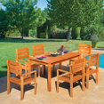 thumbnail image 2 of Erommy  Patio Dining Set, Premium Outdoor Rectangle Furniture for Backyard, Porch, Lawn and Garden 7-Pcs, 2 of 5
