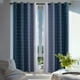 thumbnail image 5 of Juego de 2 cortinas opacas de 160 x 132 cm, elegantes paneles con aislamiento térmico y protección solar en degradado para ventanas de dormitorio, sala de estar y balcón., 5 of 6