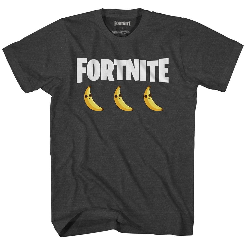 Fortnite - Fortnite Boys 8-18 Peely Simple Graphic Short Sleeve T-Shirt ...