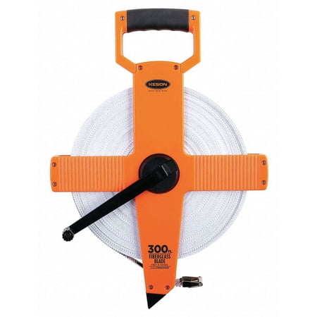 UPC: 0052837000845 | Keson Long Tape Measure 1/2 Inx300 ft Pumpkin OTR-1810-300