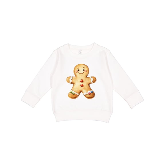 Inktastic Gingerbread Man Cookie Toddler Sweatshirt