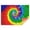 Colorful Tie Dye-3, variant on Colorful Tie Dye Pattern Rectangle Tablecloth 60"x120",Waterproof Polyester Rectangle Table Cloth, Wipeable Spillproof Polyester Tablecloth for Dining, Camping, Indoor and Outdoor