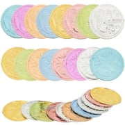 LHX Fake Coins Pirate Party Ornament Play Money Treasure Toys Make up Child Plastic 100 Pcs