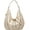 White, variant on CoCopeanut Hobo Tote Bag for Women Top Handle Handbag PU Leather Shoulder Bag Large Capacity Crossbody Bag Tassel Zip Satchel
