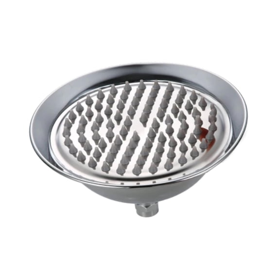 tamizeot Rain Shower Head Easy to Install Stainless Steel Retro Shower Sturdy chrome 20.3cm