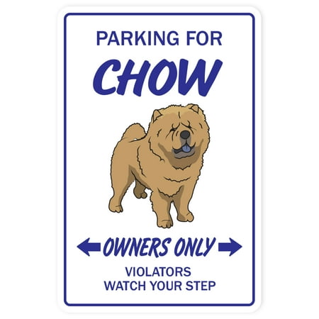 CHOW CHOW Decal dog pet parking road Decals vet groomer breed puppy | Indoor/Outdoor | 9