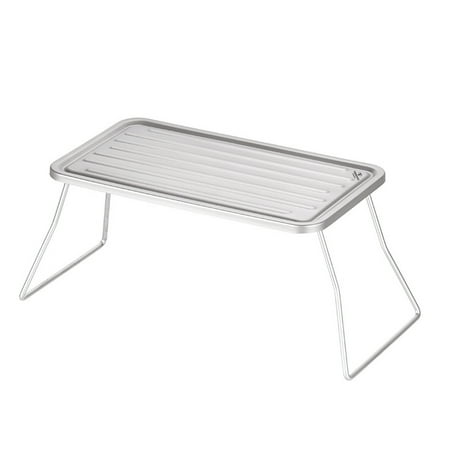 Portable Outdoor Folding Camping Grill Titanium BBQ Grill Grate Ultralight Table for Camping Hiking Picnic Barbecue