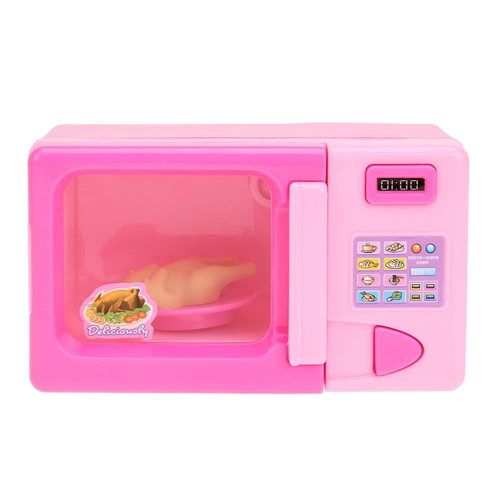 Mini Simulation Kitchen Toys Kids Children Play House Toy Microwave Oven N#S7 