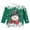 Green, variant on Wdgfv Girls Christmas Forest Print Top, Crew Neck 3/4 Sleeve Holiday Outfit T-Shirt for Kids 7-8 Years