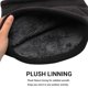 thumbnail image 3 of Invierno doble capa cuello polaina calentador de cuello bufanda máscara facial gorro, 3 of 6