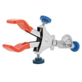 thumbnail image 3 of Lab Instrument Stainless Steel Double Regulator Clamp Condenser Holder for Chemistry Laboratory, 3 of 7
