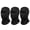Black, variant on Cooling Balaclava Summer Face Mask, UV Face Cover Sun Protection, Shiesty Full Face Masks for Men Motocycle Cycling - 3 Pack