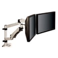 thumbnail image 1 of 3M™ Dual Arm Monitor Stand MA265S, Silver, Adjustable, 1 of 6