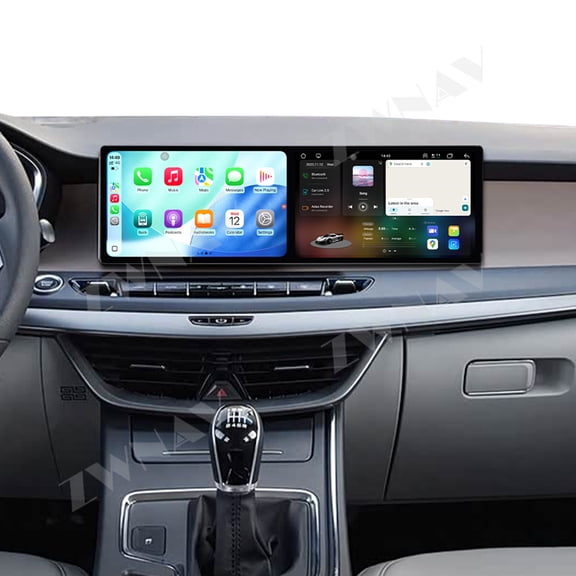 ZWNAV Dual 10.1 inch Screen Car Radio For Geely Jiaji/Maple 80V 2017-2022 Android 15 Multimedia Player GPS Navigation Auto DSP Stereo Host