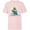 Soft Pink, variant on The Simpsons Bart Simpson Snowboarding Snow Rat - Short Sleeve T-Shirt for Kids - Customized-White