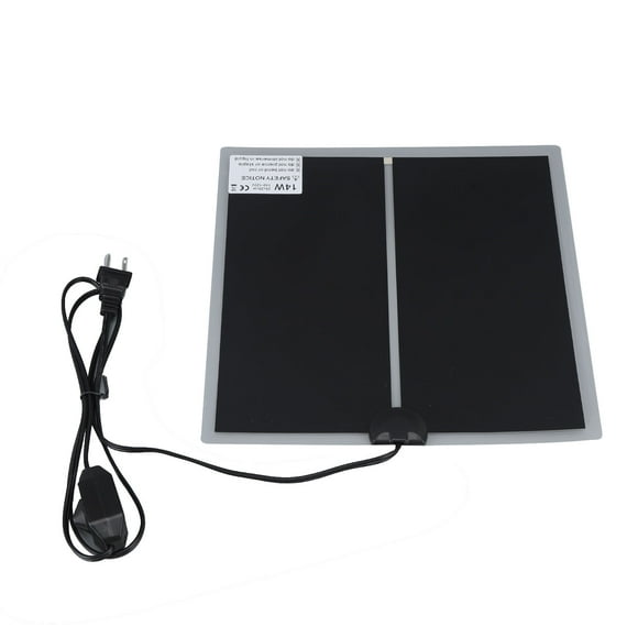 Almohadilla térmica para terrorio de reptiles, resistente al água, temperatura Ajustable, almohadilla térmica eléctrica confiable para mascotas, calentamiento rápido para el