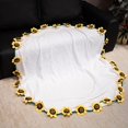 thumbnail image 3 of 1* sunflower bouquet blanket, 3 of 7