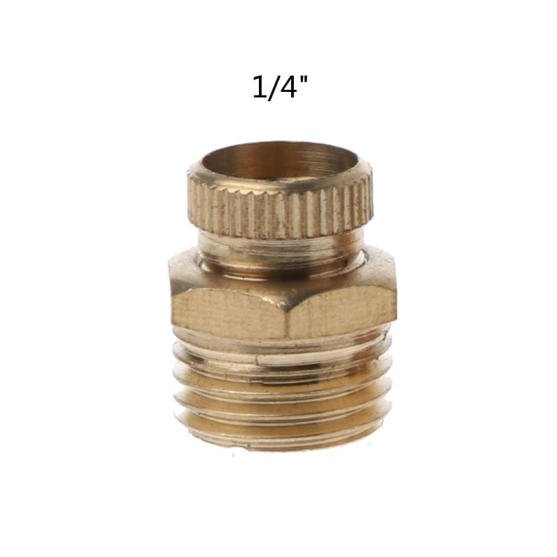 ZUARFY PT1/4" 3/8" 1/2‘’ Brass Male Thread Air Compressor Water Drain Valve Replacement