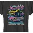 thumbnail image 3 of Ford - Mustang Blur - Women's Short Sleeve Graphic Tee, 3 of 5