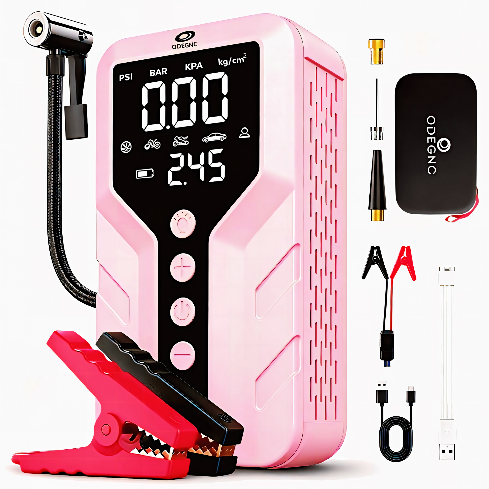 ODEGNC 6000A Jump Starter with 150 PSI Air Compressor photo 1