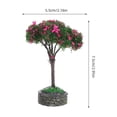 thumbnail image 6 of ELAYARD 4-Pack Landscape Decorations in Assorted Colors with Various Shapes for Hobbyists and Model Enthusiasts, 6 of 8