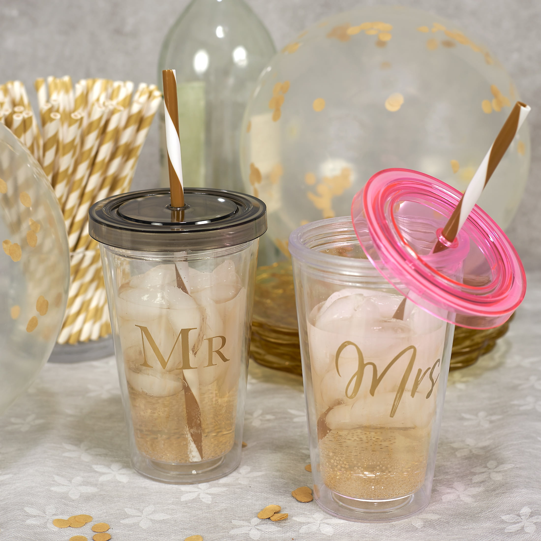 Mr. & Mrs. Tumbler Set - 2 Pack