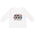 thumbnail image 3 of Inktastic Just a Merry Penguin Boys or Girls Long Sleeve Toddler T-Shirt, 3 of 5
