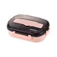 thumbnail image 1 of Fiambrera Bento, organizador de frutas, utensilios de cocina con borde liso, contenedor de comida, estuche para almuerzo para cocina, Picnic, adultos, Rosa, 1 of 9